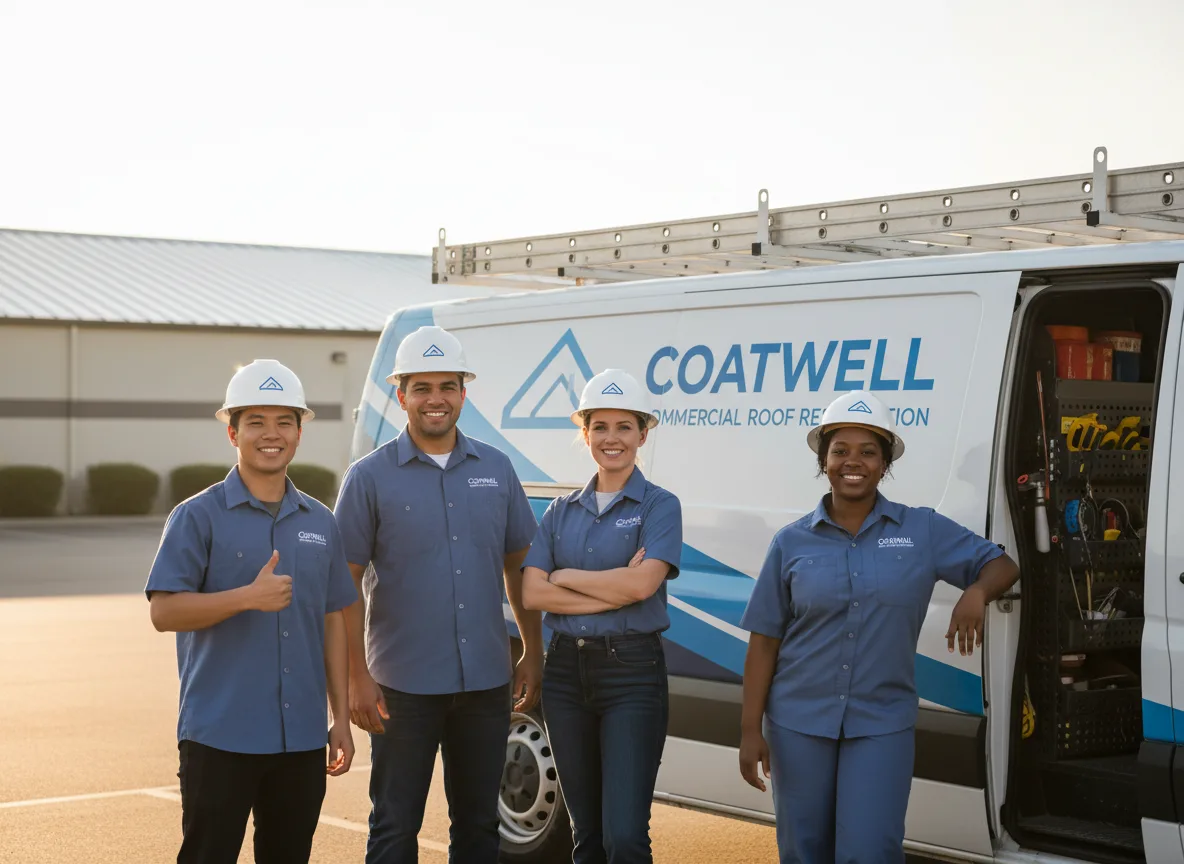 Commercial roof coating company in Barto, PA